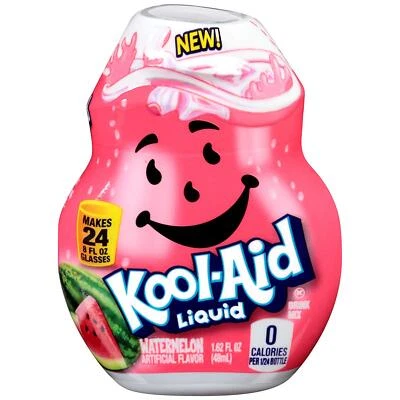 Kool-Aid Watermelon Liquid Drink Mix - 1.62 Oz - Pack of 12