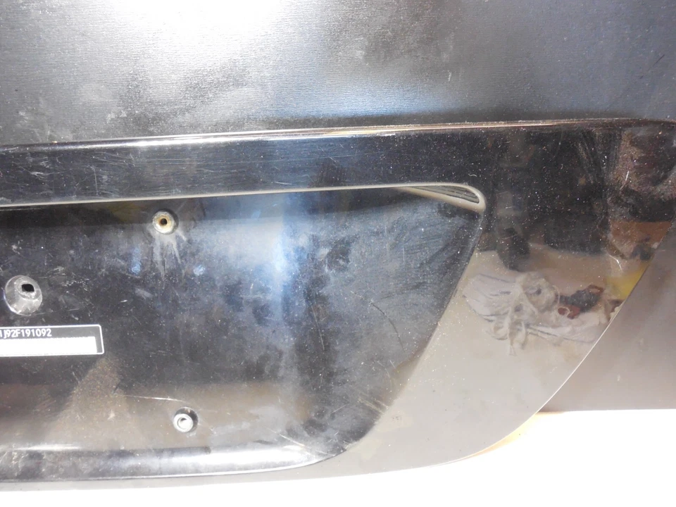 01-07 Mercedes Benz W203 C230 C280 negro maletero acabado placa licencia 2037500181 Foto 3 de 4