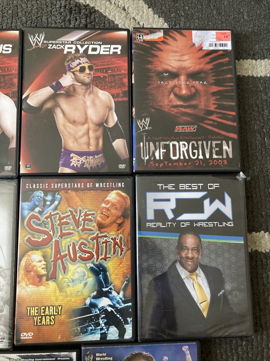11 WWE/Wrestling DVD's | eBay