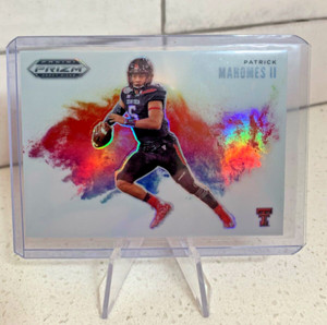 Patrick Mahomes 2021 Prizm Draft Picks ColorBlast Super Rare