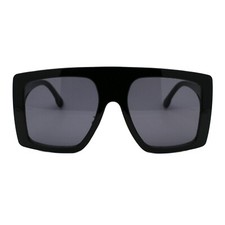 Womens Super Oversized Square Sunglasses Modern Fashion Shades UV 400