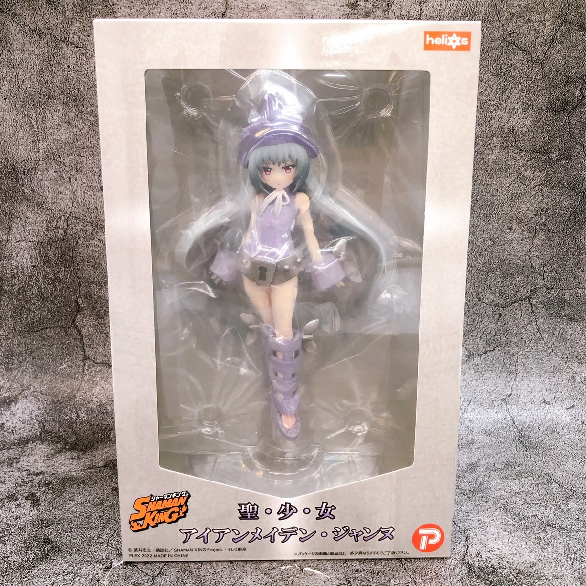 HELIOS SHAMAN KING Iron Maiden Jeanne 1/8 PVC Scale Figure PLEX