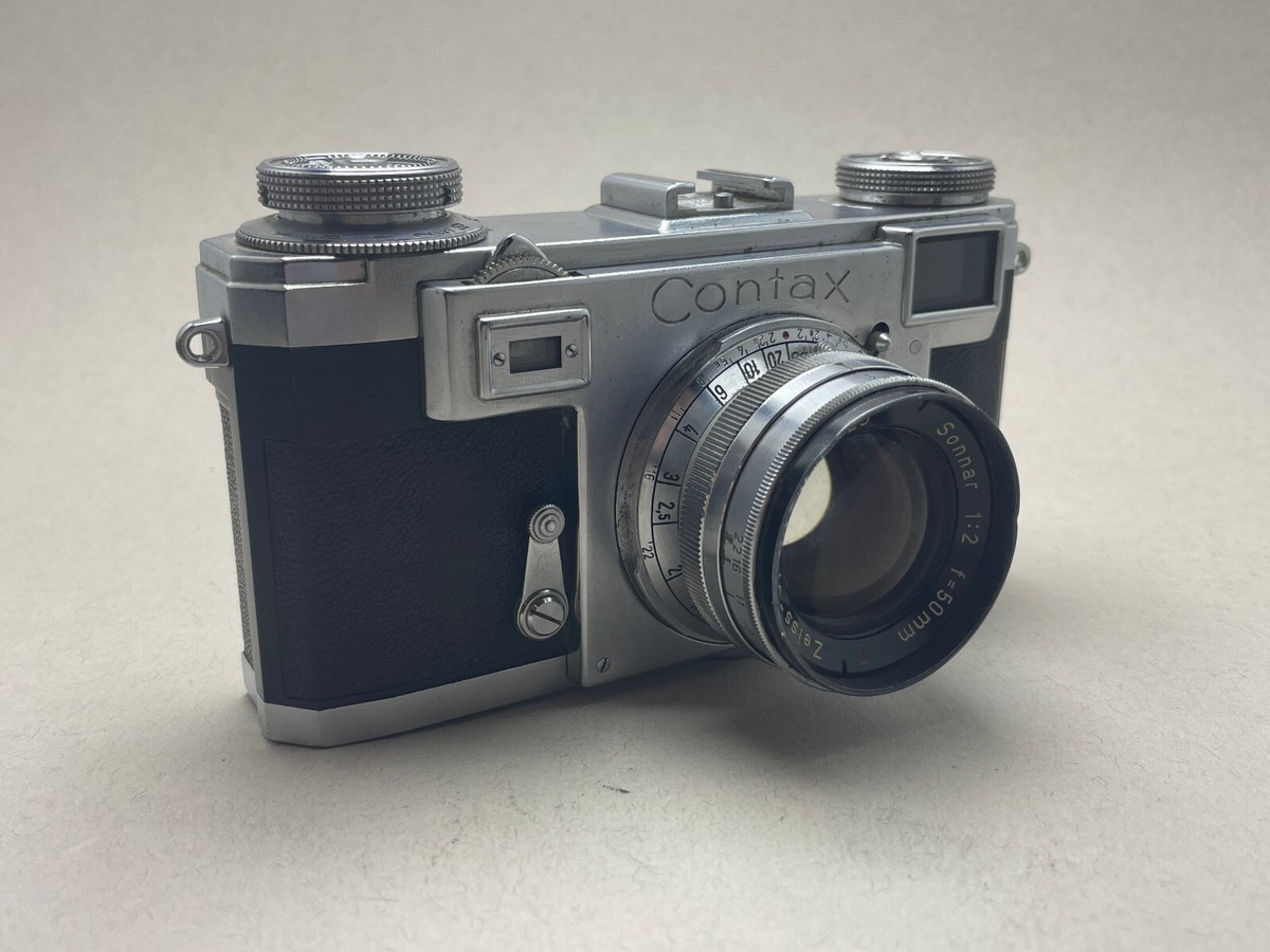 zeiss ゾナー 50mm F2 lens contax iia Near MINT] ZEISS IKON Contax IIa w/ Sonnar 50mm f/2 Standard