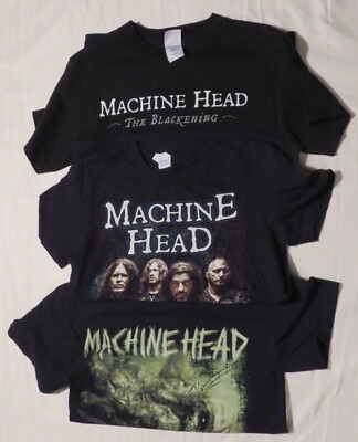 3 Machine Head Concert Tour T Shirts Bloodstone & Diamonds Locust Small