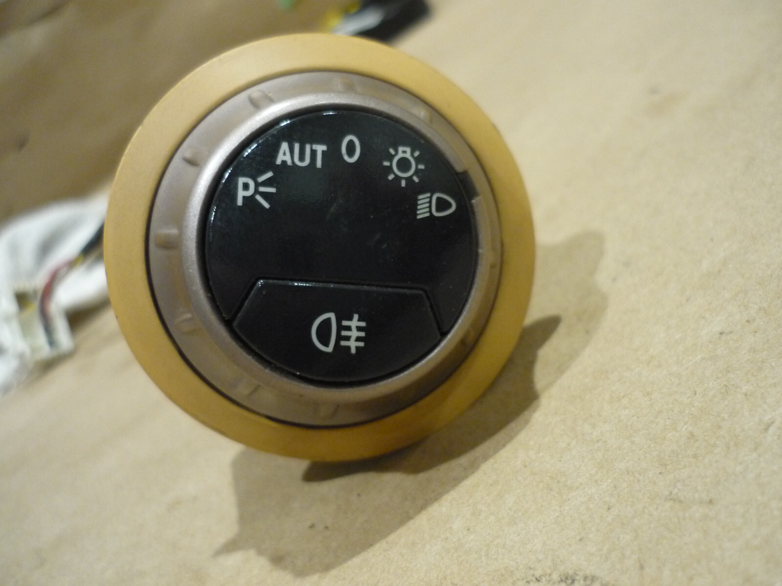Ferrari California Headlight/Fog Light Switch - Beige -P/N 82025700