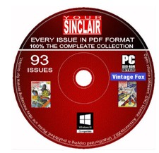 Your Sinclair Complete Magazine Collection All Issues Spectrum QL ZX81 Games DVD