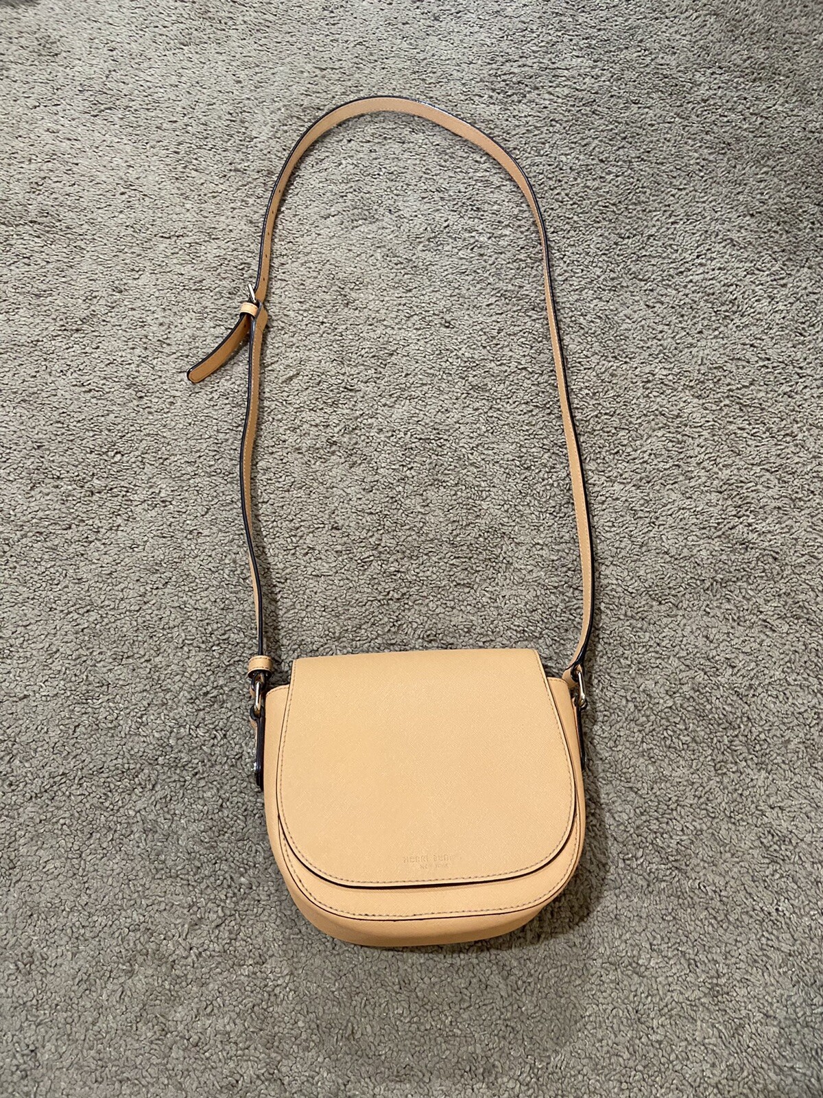 Henri Bendel W57th Mini Saddle Crossbody Bag in Gold … Gem
