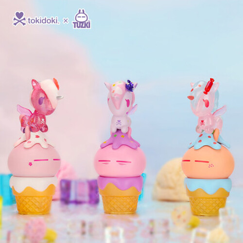 SEALED CASE OF 6: Tokidoki X Tuzki Unicorno Ice Cream Sweet Island