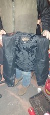 Guide Gear Black Leather Concealed carry Vest Mens size 2XL Motorcycle biker