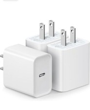 USB-C Power Adapter New High Quality,White 20-Watt USB C,fast Charging