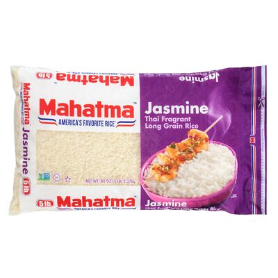  Jasmine Rice, 80-Ounce Bag Of Rice, Thai, Indian, Or Cambodian Fragrant 