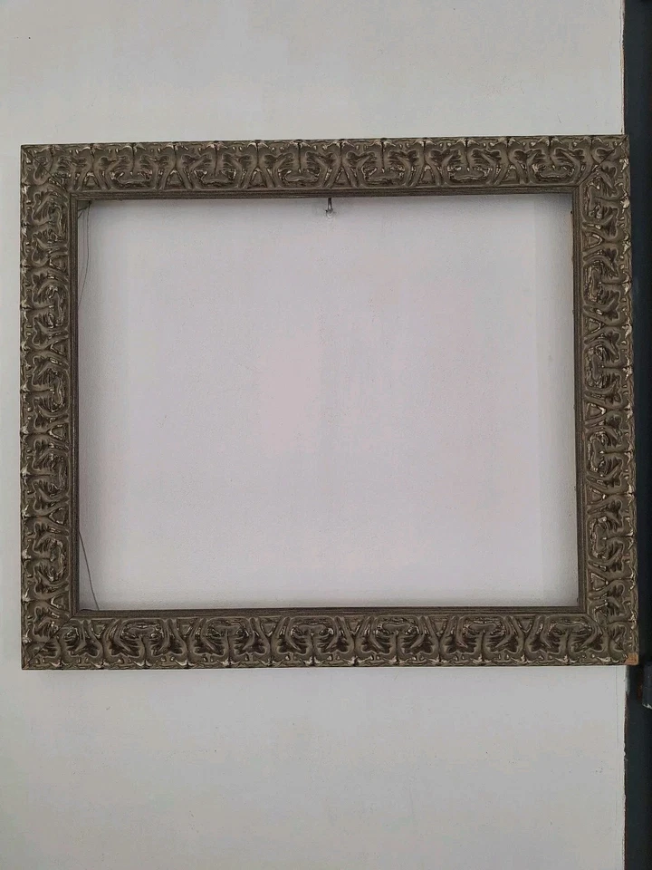 Cadres ancien bois Sculpté Noir. cadre Photo ou Tableau  - Photo 2/4