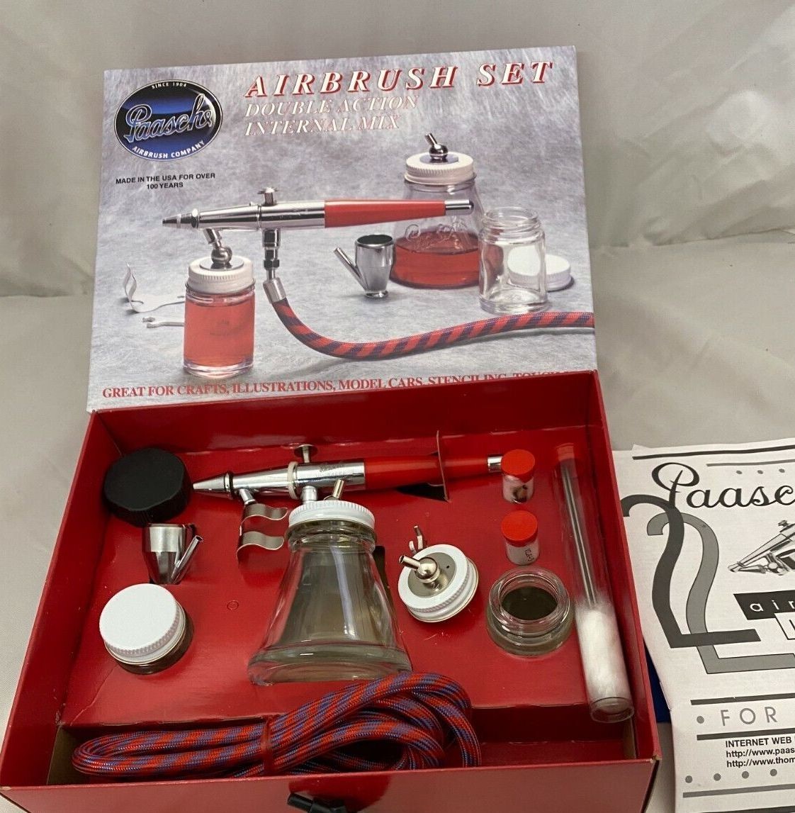 Paasche VL Double Action Airbrush Set (VLSET) eBay