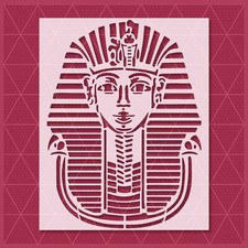 Tutankhamun Egyptian Stencil   Pharaoh, Ancient Egypt, Hieroglyph, Art Decor