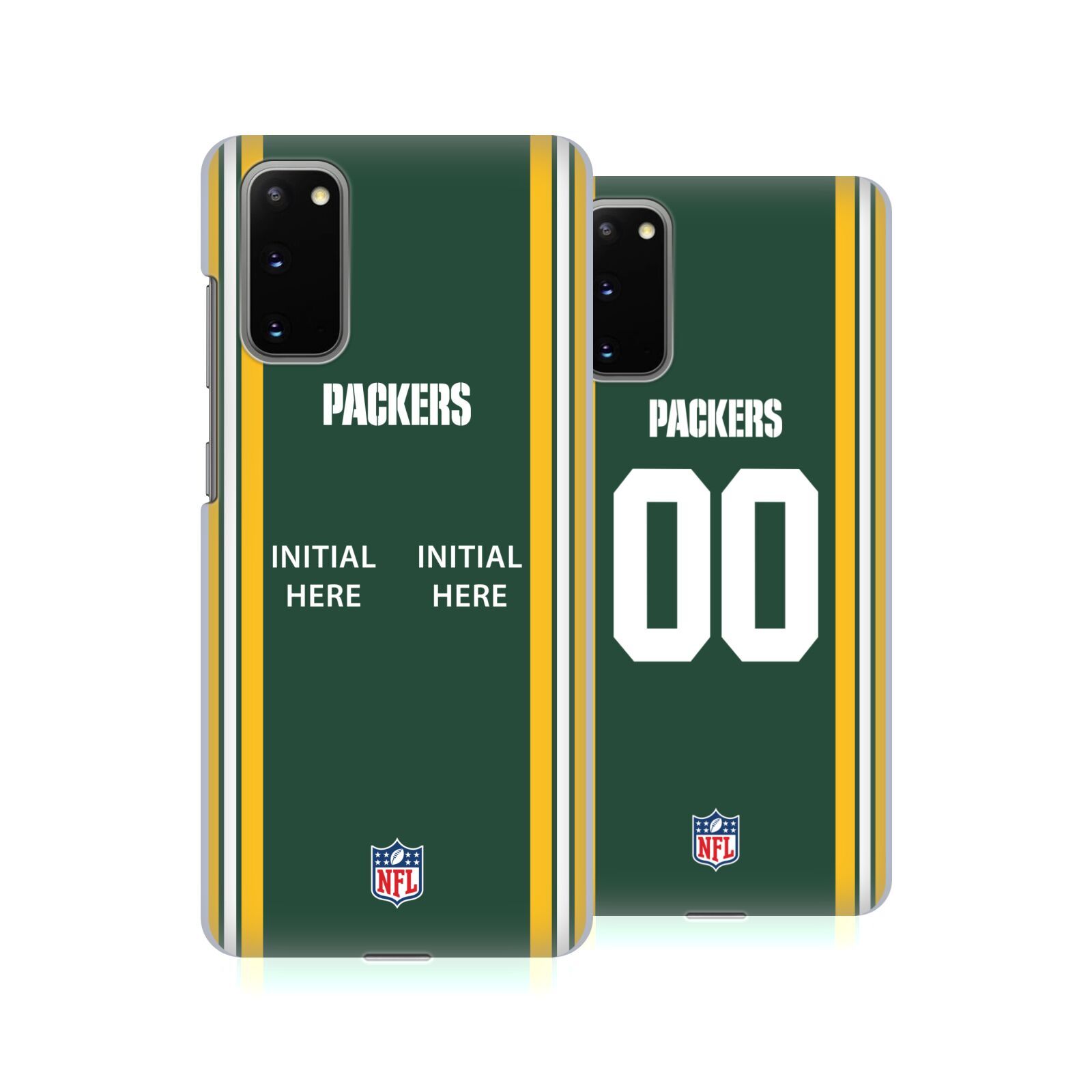 CUSTOM CUSTOMIZED PERSONALIZED NFL GREEN BAY PACKERS CASE FOR SAMSUNG PHONES 1