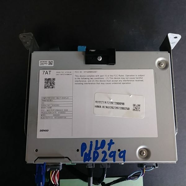 2022 HONDA PILOT SPORT OEM RADIO RECEIVER ID 39540-TG7-AT20 | eBay