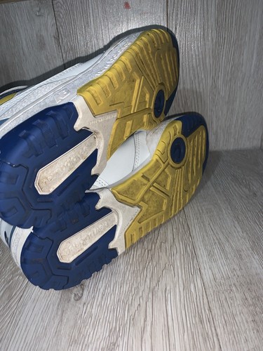 Scarpe da ginnastica New Balance 550 - Bianco/Giallo/Blu - Taglia 6,5 - Foto 10 di 12