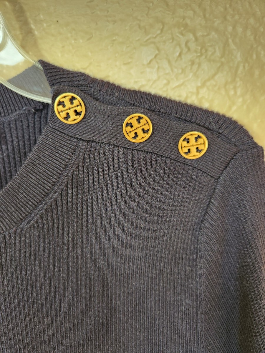 TORY BURCH Flare Sleeve Wool Sweater Dress Size M | eBay