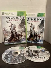 Assassin's Creed III (Microsoft Xbox 360, 2012) Manual Tested