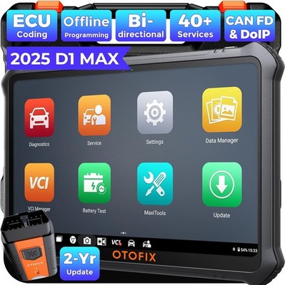 OTOFIX D1 MAX Full System Diagnostic Bi-Directional Scanner For E/CU Coding DoIP