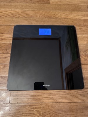 Withings Body Weight And BMI WI-FI Smart Scale Black WBS06