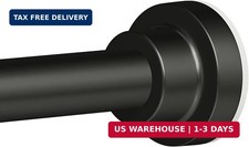 DYHOME Shower Curtain Rod, 1" Dia Heavy Duty Tension Shower Rod, 32-75 inch Adju
