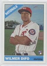 2015 Topps Heritage High Number Wilmer Difo #682 0c4