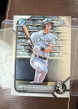 2022 Bowman Chrome  Colson Montgomery Rc #BCP-71 white sox 1st bowman (a)