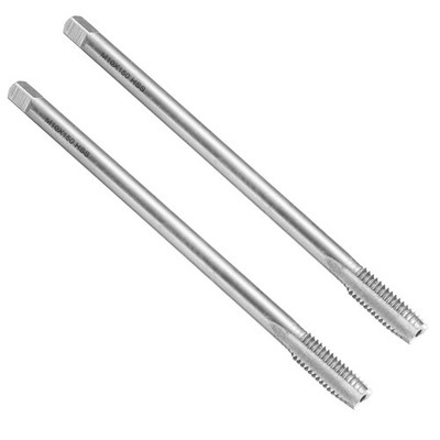 2Stk Gewindebohrer mit gerader Nut,M10 x 1,5,150mm,extra lang,metrische