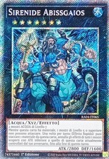Sirenide Abissgaios - Rara Segreta Platino - RA04-IT065 - Italiano - Near Mint