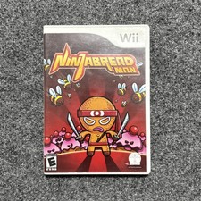Ninjabread Man Nintendo Wii Wii U Complete With Manual TESTED