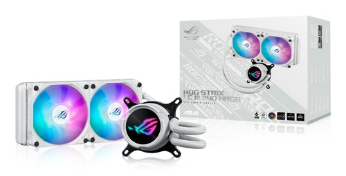 ASUS ROG Strix LC III 240 ARGB White Edition Processor Liquid cooling kit 12 ... - 第 7/8 張圖片