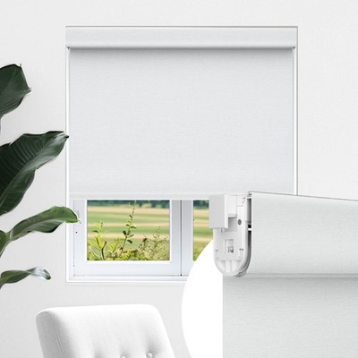 Allesin Zen No Drill No Tools Blackout Roller Shades For Windows 100 Blackout