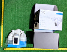 RING Floodlight Cam Wired plus with Motion-Activated 1080P HD Video White 2021