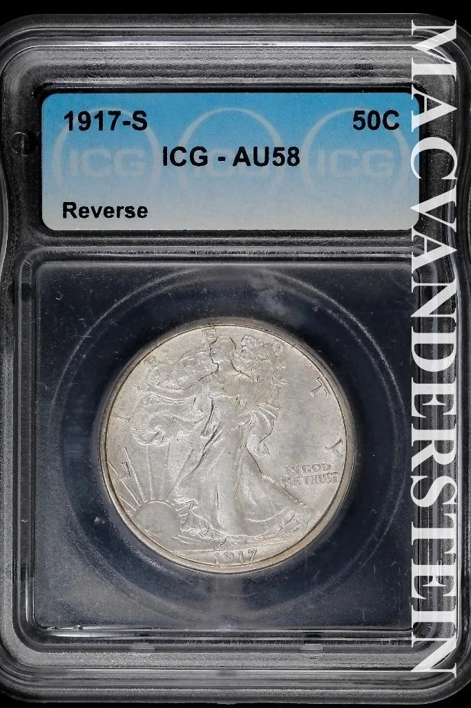 AU 58 Graded Liberty Walking Half Dollars (1916-1947) for sale | eBay
