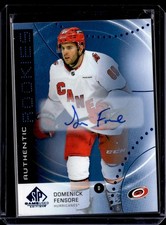 2025-26 SP Game Used #AR-DF Domenick Fensore Blue Auto