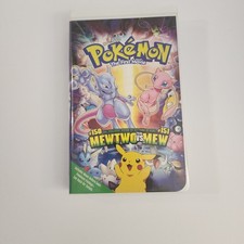 Warner Brothers Pokémon The First Movie MEWTWO vs MEW VHS