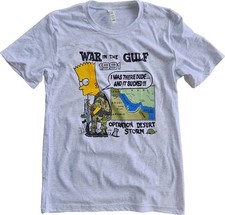 War In The Gulf 1991 Short Sleeve T-Shirt Operation Desert Storm Bart