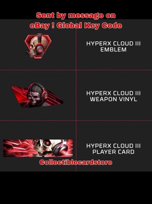 Call of Duty: MW3 III / Warzone - HyperX Bundle Web Key CODE All Platform GLOBAL