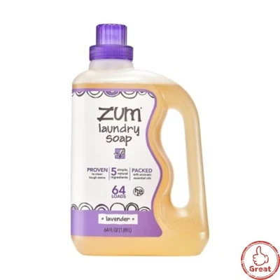 Zum Laundry Soap - Lavender - 64 fl oz