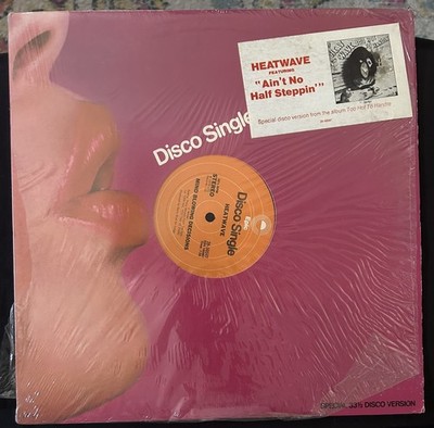Heatwave ''Ain't No Half Steppin''' Record 12'' Single