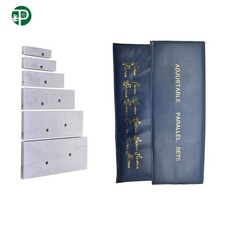 6Pcs High Precision Adjustable 3/8" - 2-1/4" Parallel Set For inspection etc