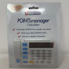 Weight Watchers 123 Success POINTSmanager Calculator NIB, Food Point Calculator