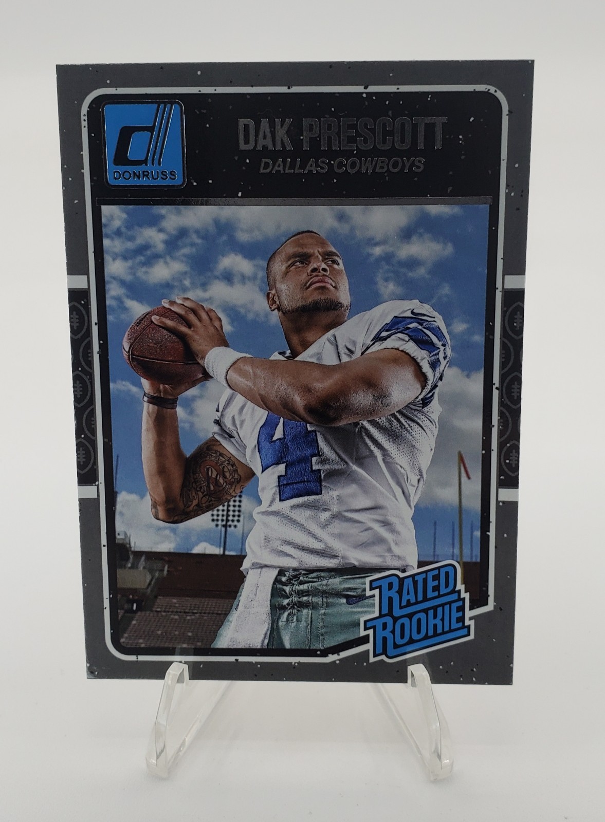 2016 Donruss Rated Rookies Dak Prescott #362 Rookie RC (B)