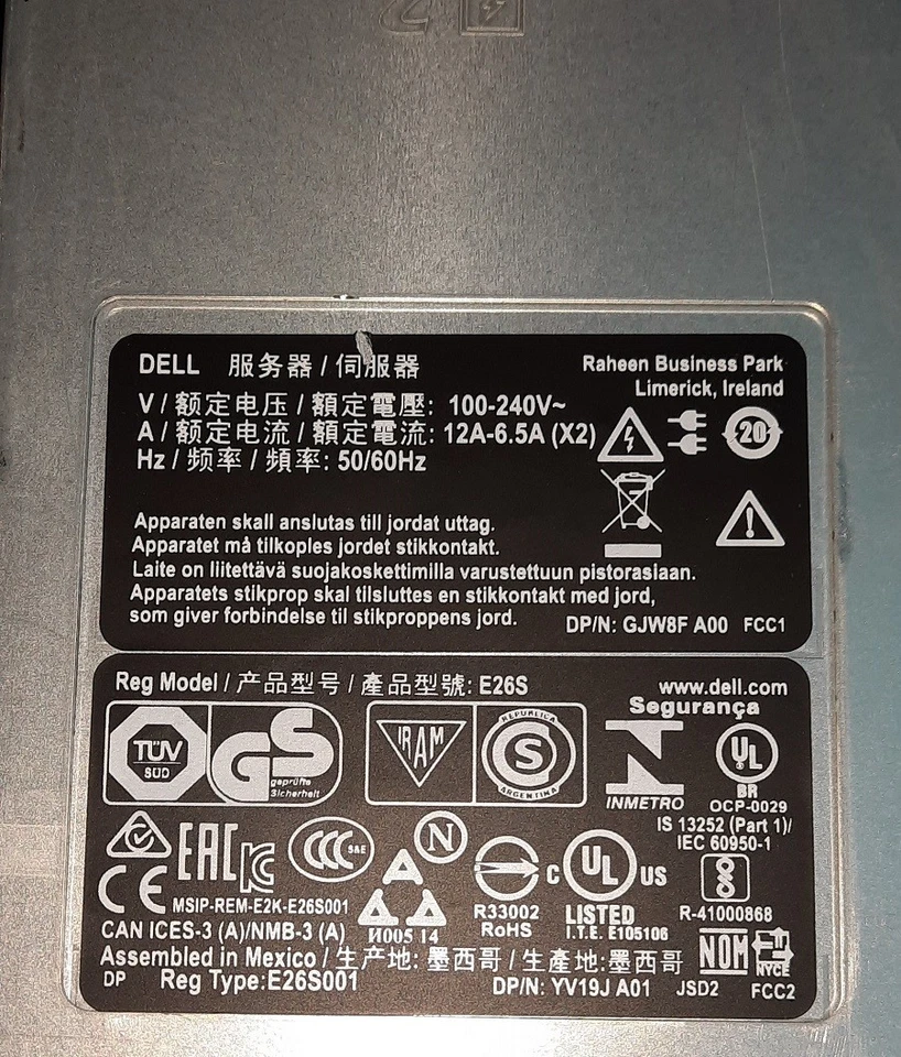 DELL POWEREDGE R630 SERVER 2X XEON E5-2640 @ 2.40GHZ 128GB DDR4 RAM NO HDDS - Image 2 of 4