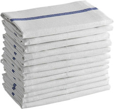 Kitchen Towels Set - 12 Pack, 15  X 25  - 100 Cotton Dish Towels for Kitchen, S