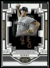 2023 Topps Tier One George Kirby Break Out Auto Bronze Ink /25 Seattle Mariners