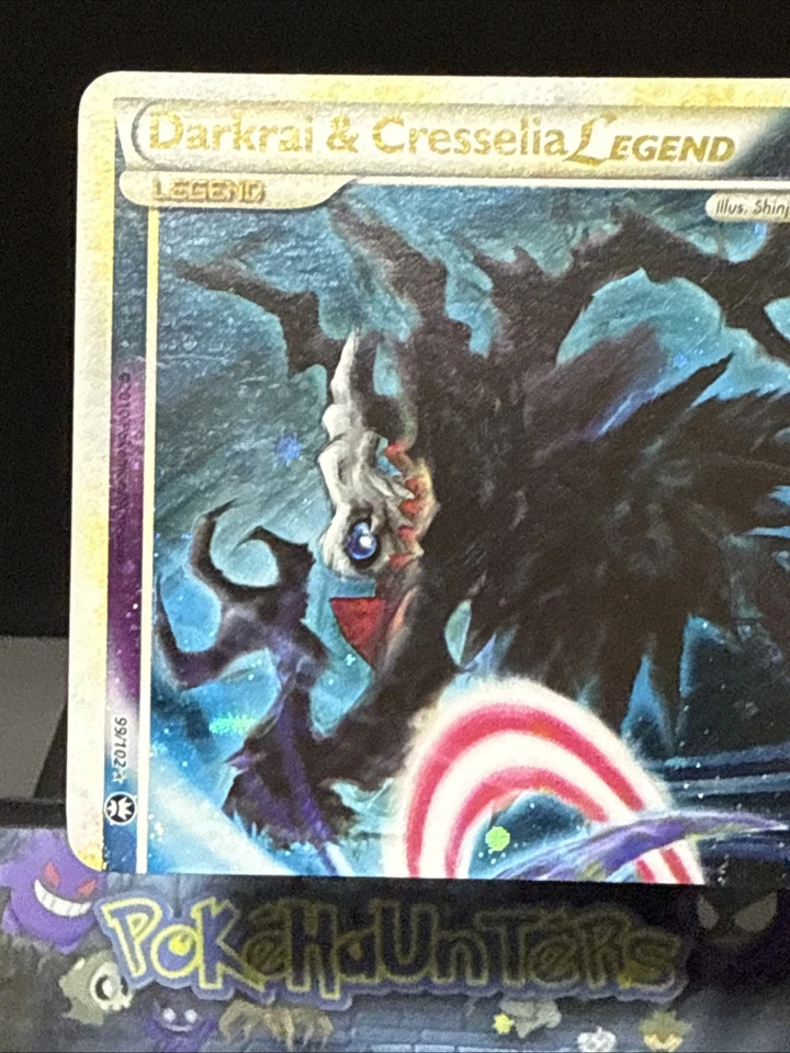 Pokemon Card Darkrai & Cresselia Legend 99/102 Ultra Rare HGSS Triumphant NM - Image 2 of 4