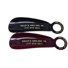 Vintage Shoe Horn Advertisement Daley's Ashland PA Plastic Lot Of 2