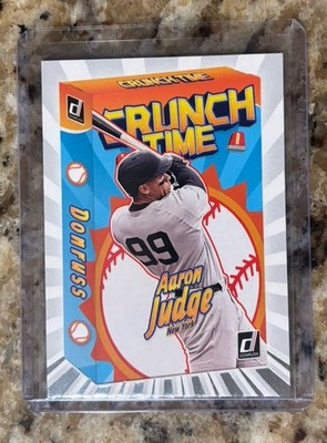 2026 Donruss Aaron Judge Crunch Time